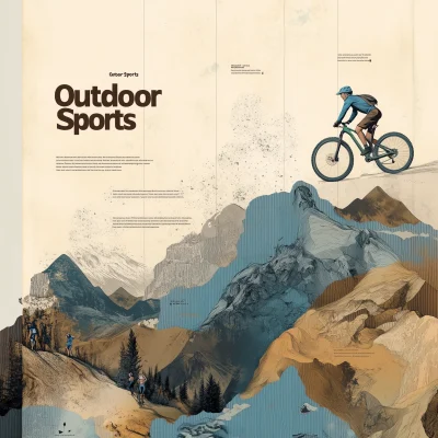 Outdoor Sports Magazine Layout