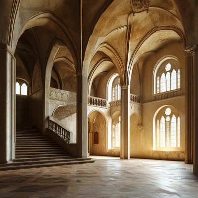 Interior of a Medieval Palace