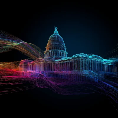 Congress Palace in Point Cloud