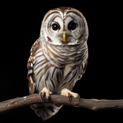 Barred Owl on Branch