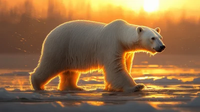 Calm Polar Bear