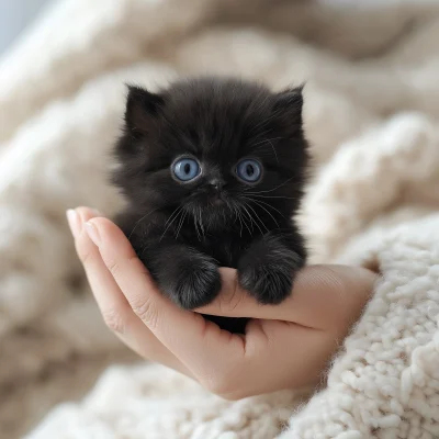 Adorable Teacup Persian Kitten