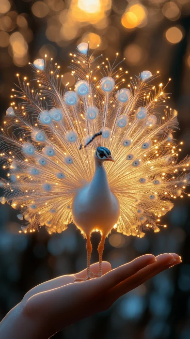 Enchanting Peacock