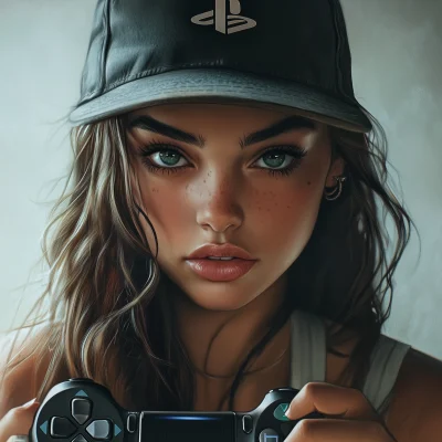 Casual Gamer Girl