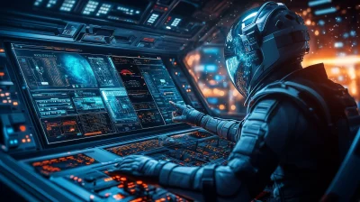 Futuristic Astronaut