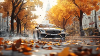 Autumn City Drive