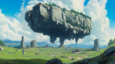 Epic Studio Ghibli Landscape