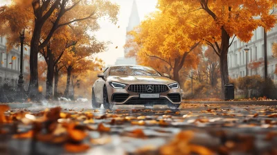 Autumn City Drive