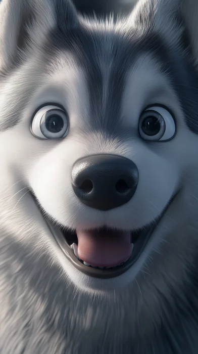 Husky Eyes