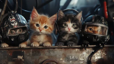 Cyberpunk Kittens