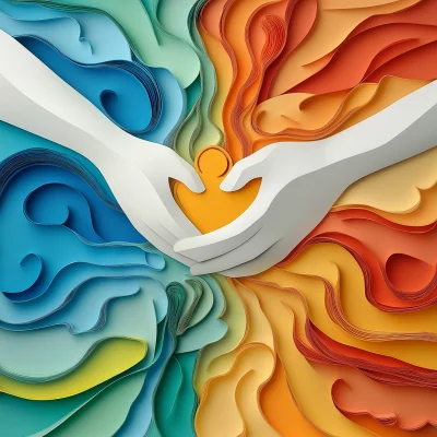 Colorful Paper Art