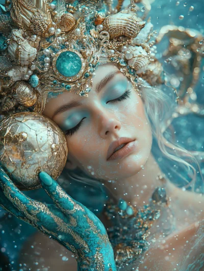 Ethereal Ocean Goddess