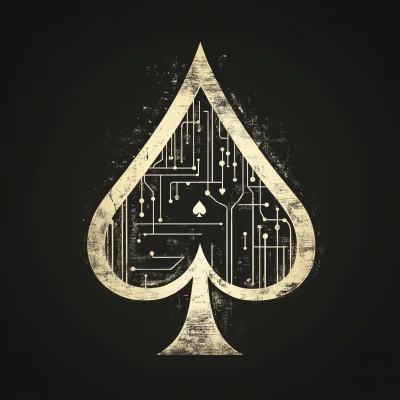 Ace of Spades Matrix Logo