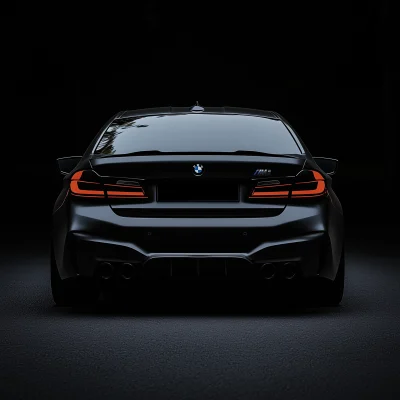 BMW Back View