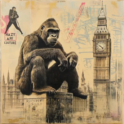 King Kong on Big Ben