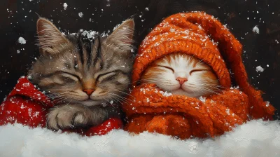 Beautiful Christmas Oil Paintings