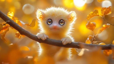 Cute Slender Loris Creature