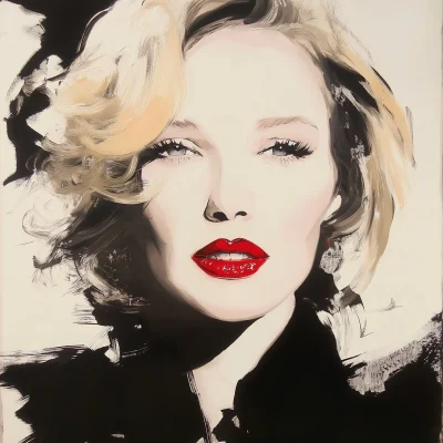 Fashion Illustration of Cate Blanchett