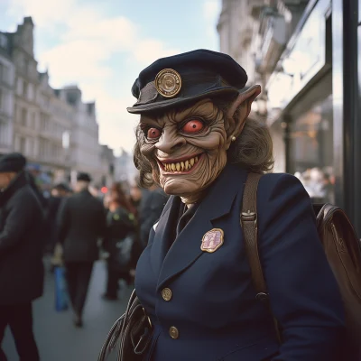 Demonic Ticket Inspector