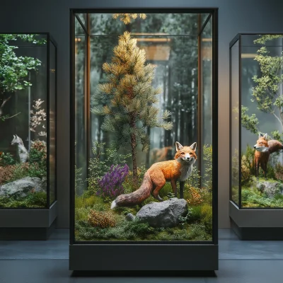 Realistic Digital Museum Display