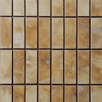 Photorealistic Brown Grout Lines