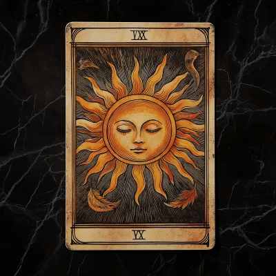 Realistic Tarot Card – The Sun