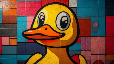 Graffiti Duck