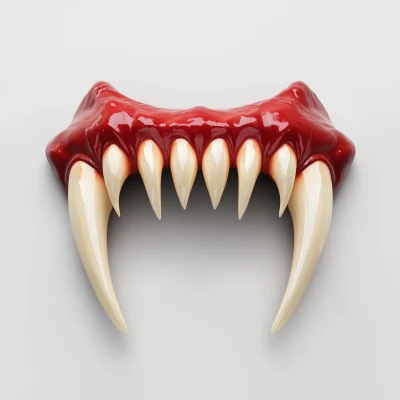 Realistic Halloween Vampire Fangs