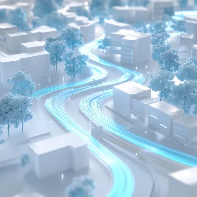 3D Fiber Optic Infrastructure Visualization