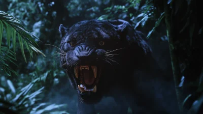 Angry Jaguar from Dark Fantasy