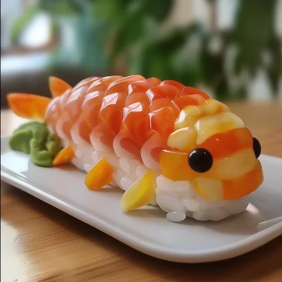 Colorful 3D Fish