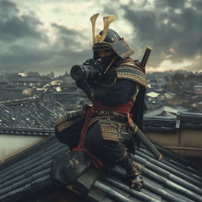 Samurai Photographer in Feudal Japan