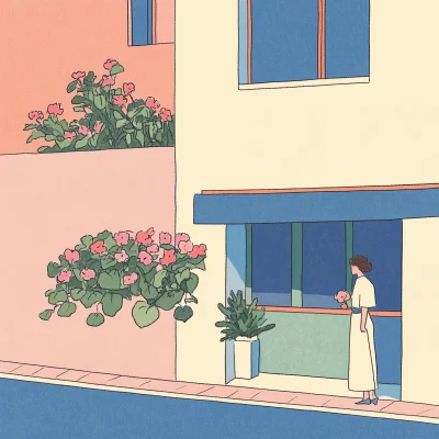 Minimalist Flower Shop