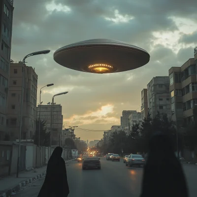 UFO in Tehran