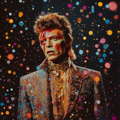 David Bowie as Star Man in the Galaxy