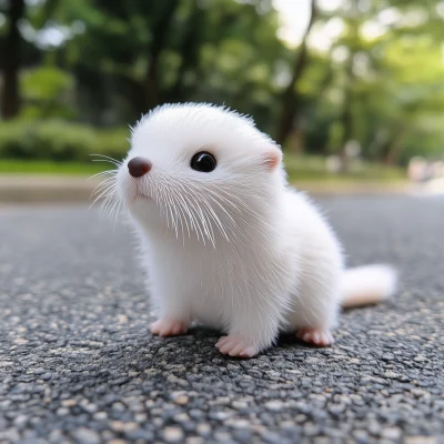 Cute little otter