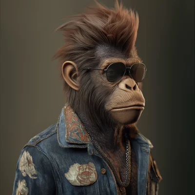 Rockabilly Ape