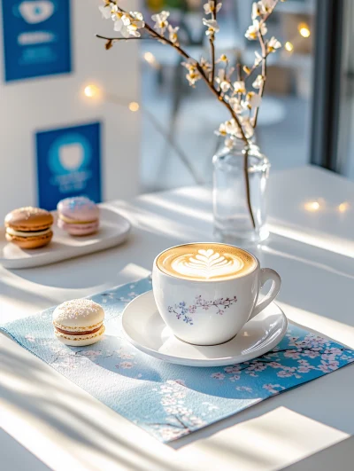 Bright Café Table