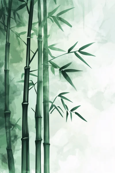 Chinese Bamboo Drawing