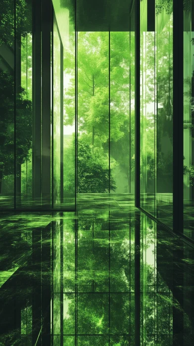 Green Modern Background