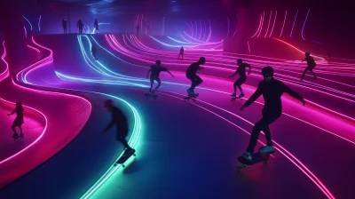 Neon Skater Vibes