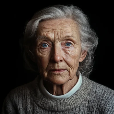 Elderly Woman Portrait