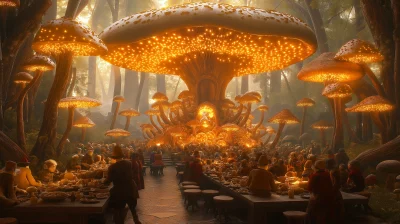 The Mushroom King’s Court