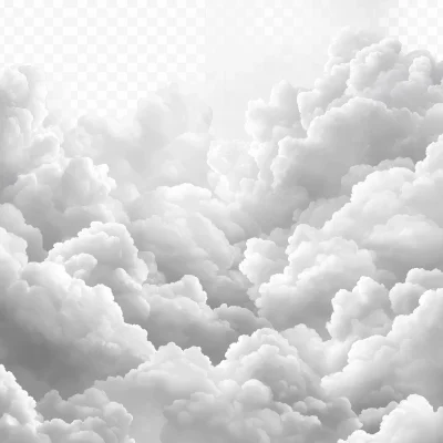 Clouds with Transparent Background