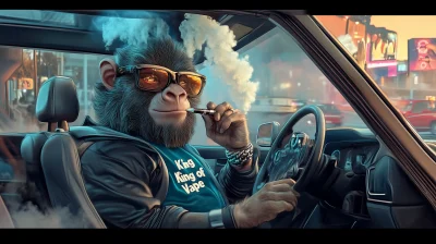 GogoVapo the Stylish Gorilla