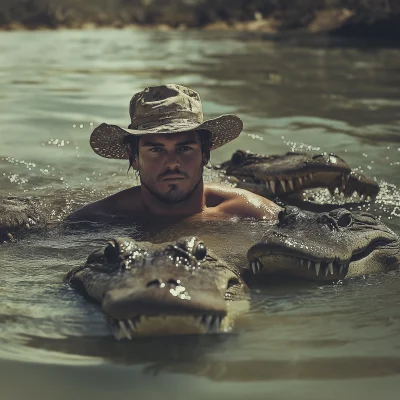 Ranger and Crocs in the Outback