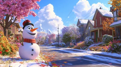 Animated Snowman