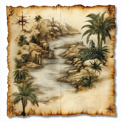 Treasure Map in the Jungle