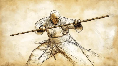 The Pope as a Martial Arts Master