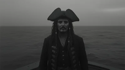 Vintage Pirate Portrait